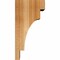 Ekena Millwork Mediterranean Rough Sawn Corbel, Western Red Cedar, 6"W x 8"D x 16"H COR06X08X16MED00RWR - alternate 3